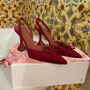 Amina Muaddi Rosie slipper ❤️